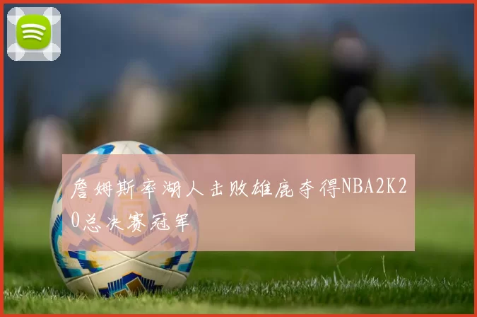 詹姆斯率湖人击败雄鹿夺得NBA2K20总决赛冠军