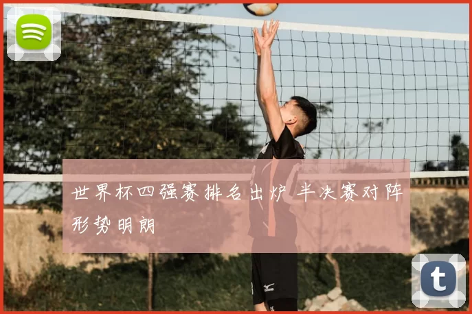 世界杯四强赛排名出炉 半决赛对阵形势明朗